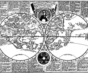 Zobrazení prvního globusu jako mapy