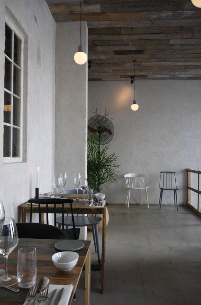 restaurace v Kodani vsadila na jednosduchý design