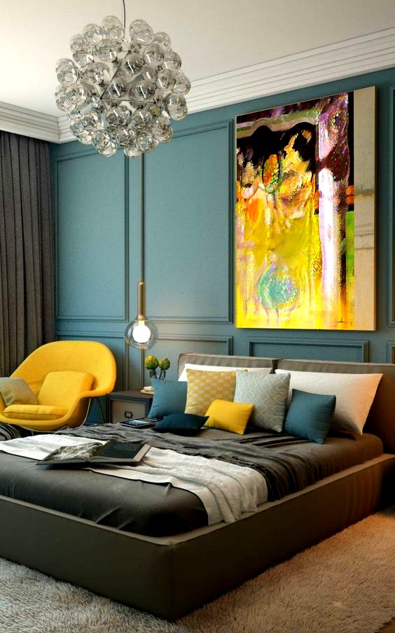 Moderní styl luxusní ložnice